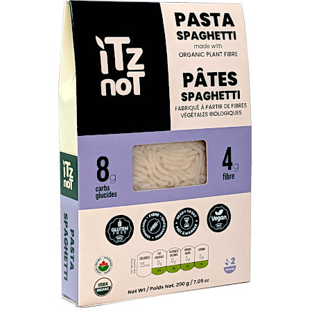 iTz noT Pasta - Spaghetti Made with Organic Plant Fiber
